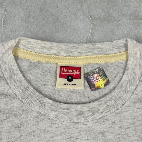 Grateful Dead x Homage Steal Your Face New Orleans Saints Cotton TShirt - Medium - Picture 5 of 8